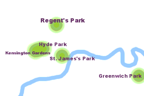 the map of parks